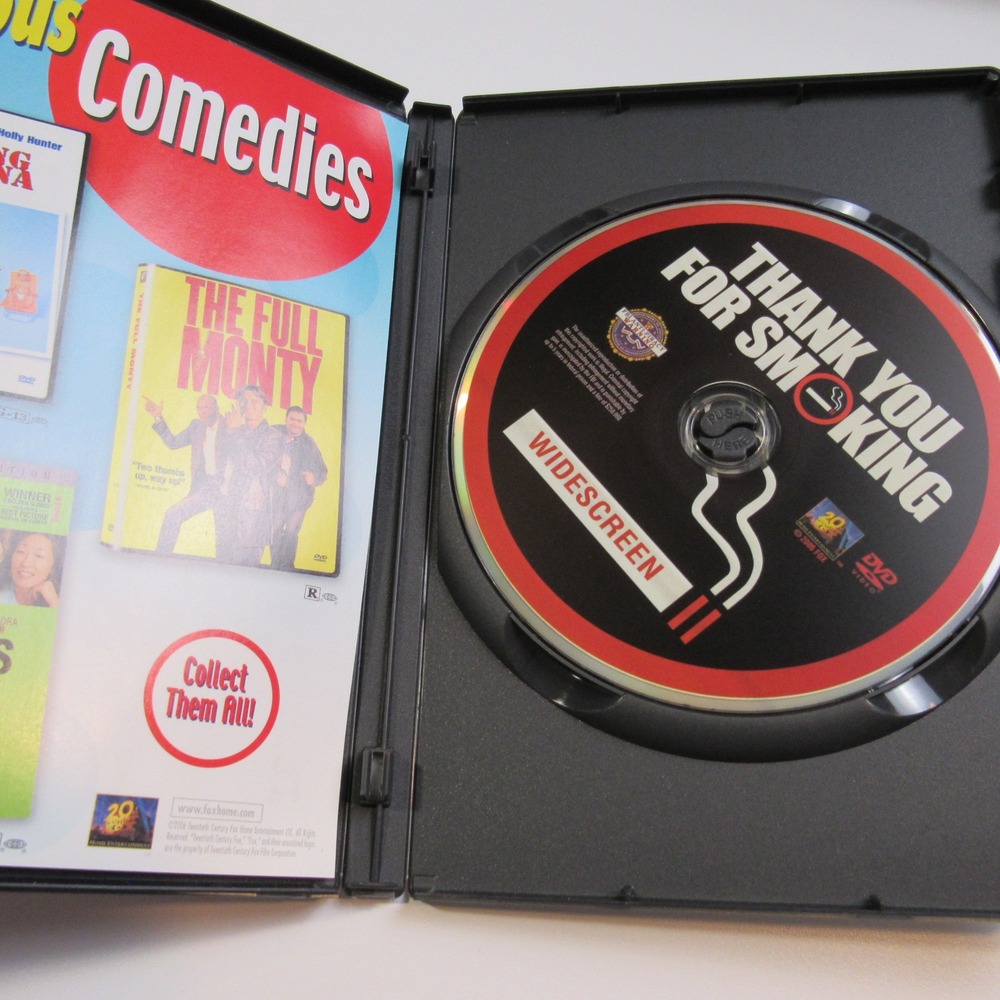 Thank You For Smoking DVD Widescreen Comedy Movie‎ Aaron Eckhart - Picture 3 of 4